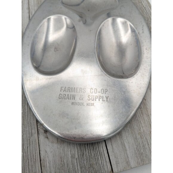 Vintage Vernco #1 Stainless Steel Spoon Rest Egg Shaped 8 1/4" Japan - Picture 2 of 6